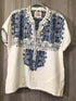 Johnny Was Gauze Top Size X-Large